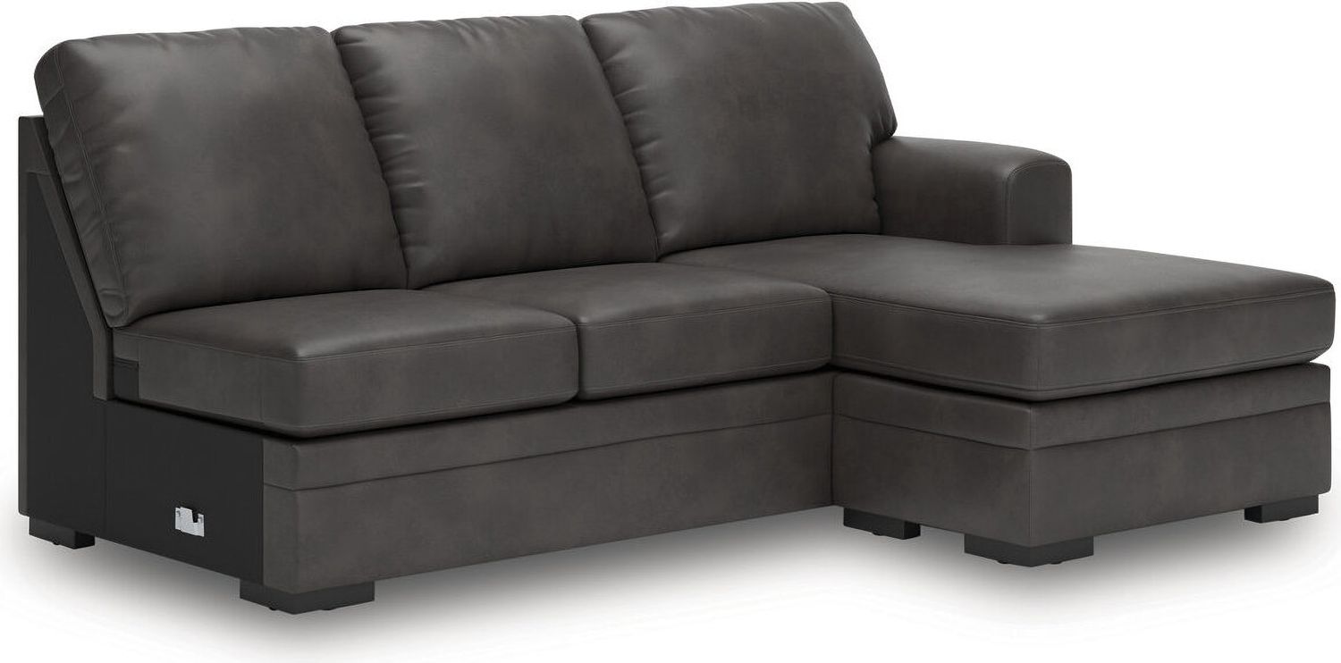 Brickett 2-Piece Sectional with LAF Chaise In Shadow NC61610S2