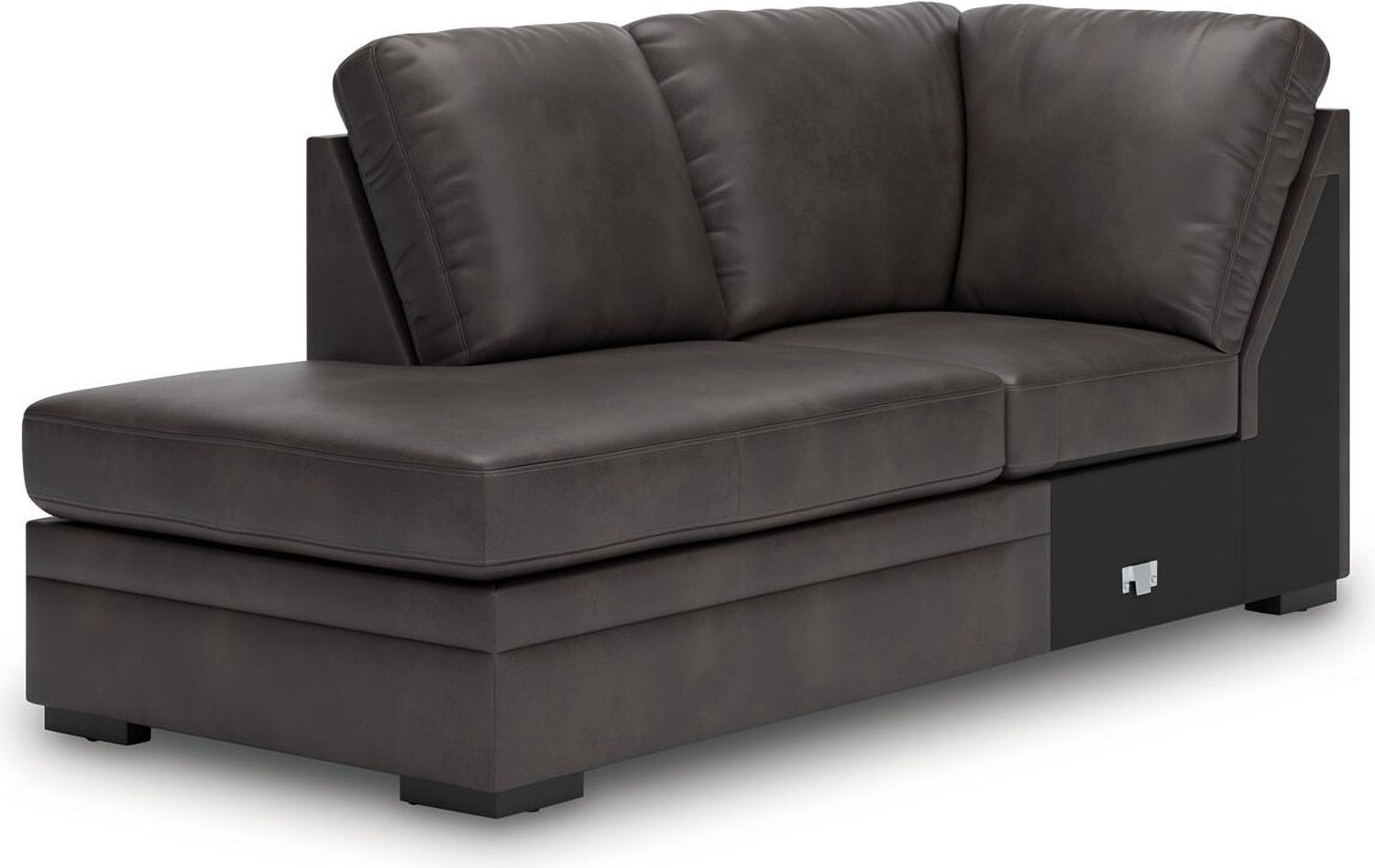 Brickett 2-Piece Sectional with LAF Chaise In Shadow NC61610S2