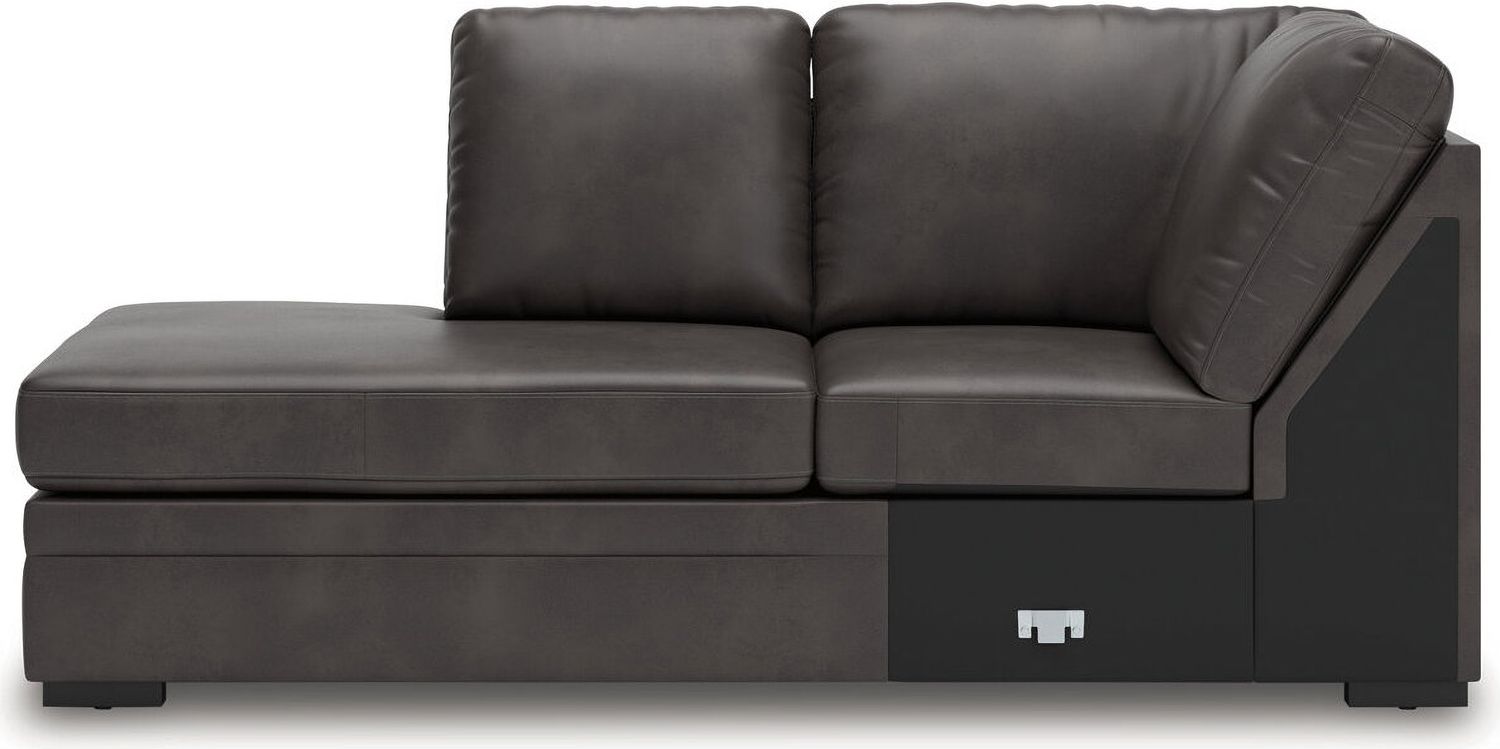 Brickett 2-Piece Sectional with LAF Chaise In Shadow NC61610S2