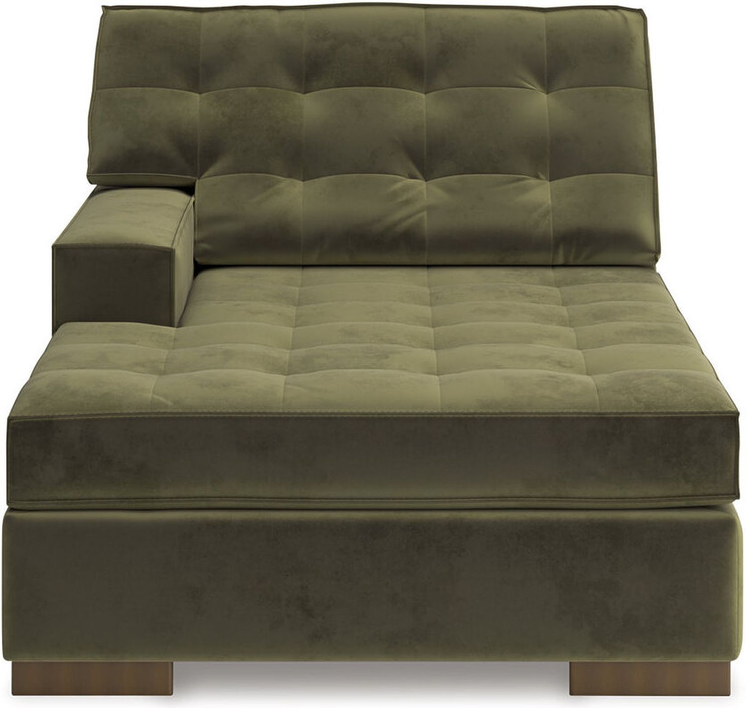 Marlow Peak 2-Piece Sectional with LAF Chaise In Olive NC61702S1
