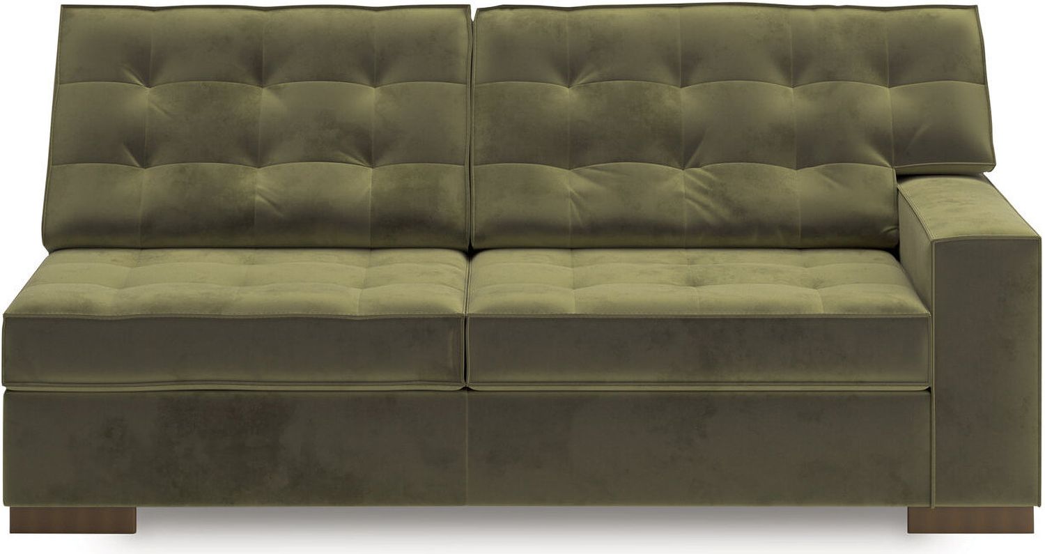Marlow Peak 2-Piece Sectional with LAF Chaise In Olive NC61702S1