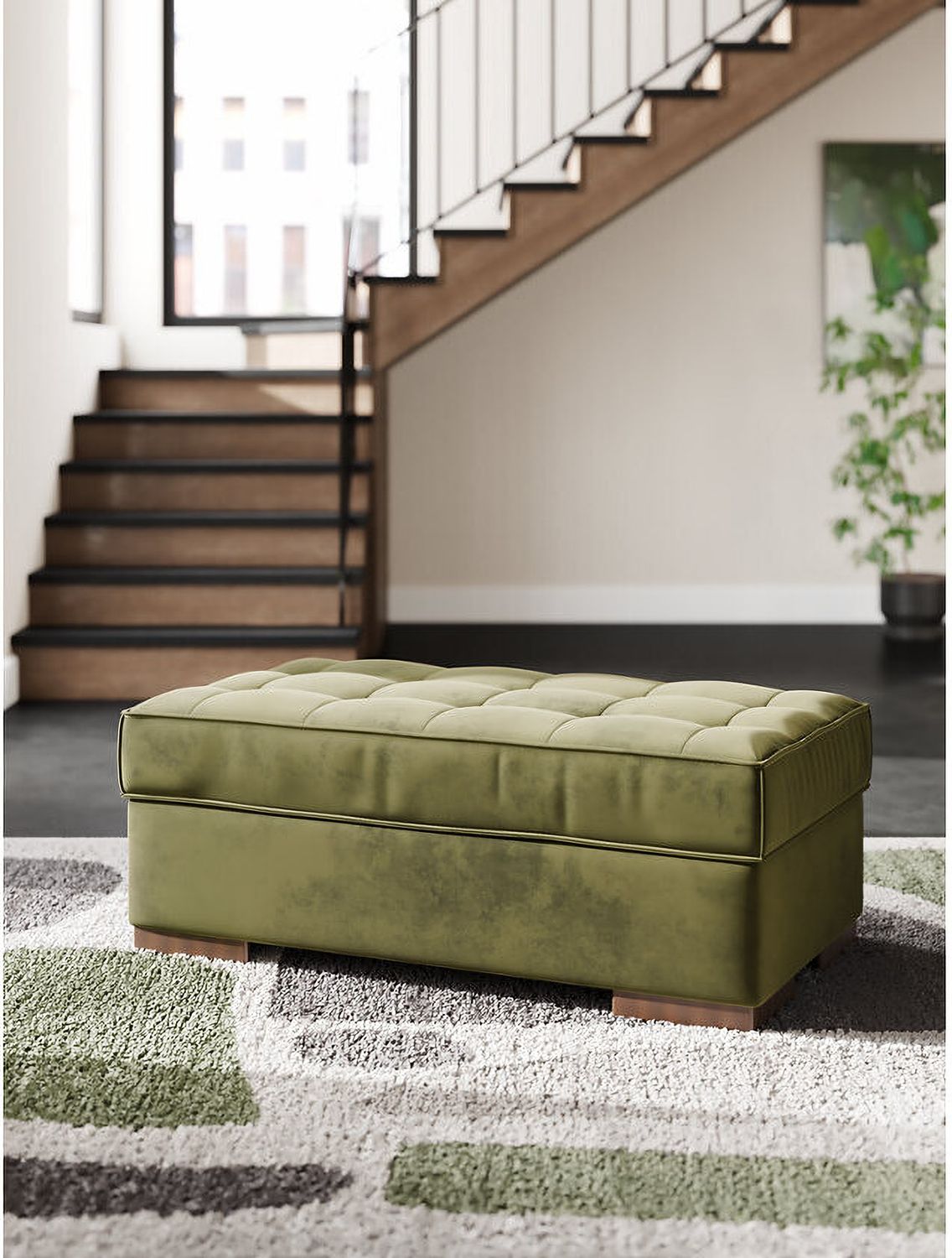 Marlow Peak 2-Piece Sectional with LAF Chaise In Olive NC61702S1