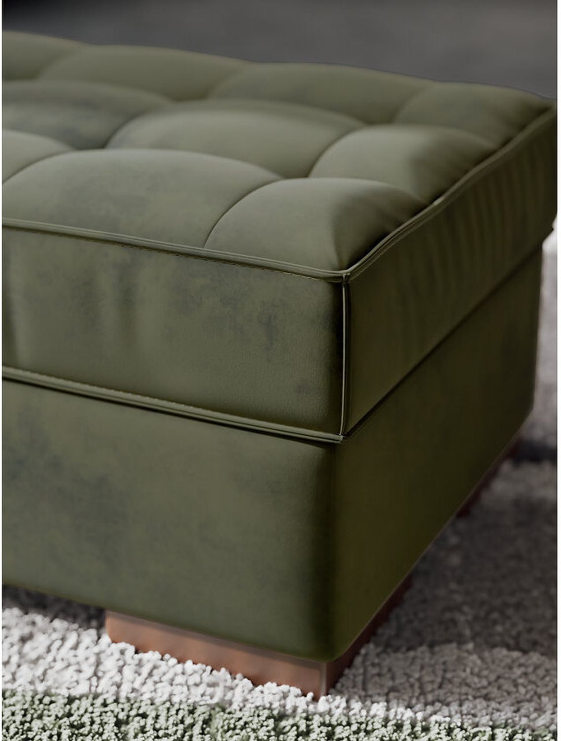 Marlow Peak 2-Piece Sectional with LAF Chaise In Olive NC61702S1