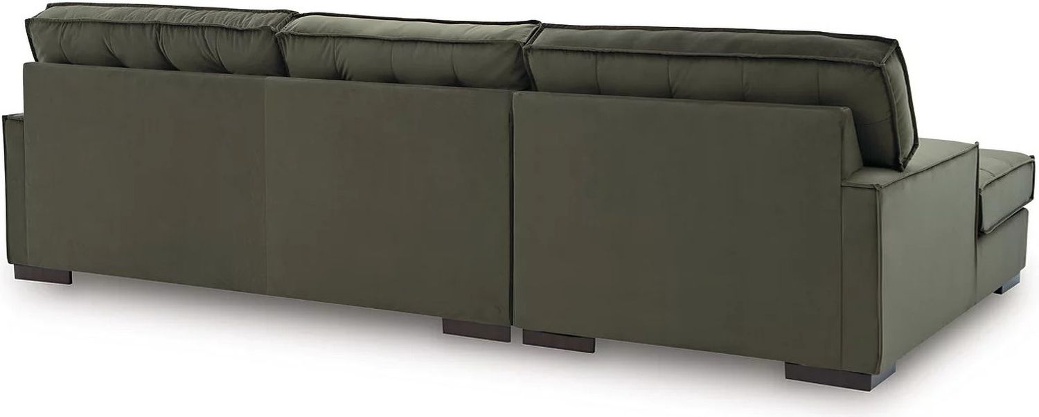 Marlow Peak 2-Piece Sectional with LAF Chaise In Olive NC61702S1
