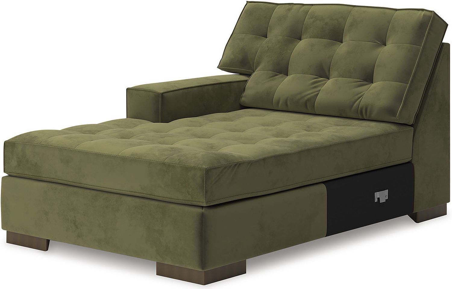 Marlow Peak 2-Piece Sectional with LAF Chaise In Olive NC61702S1