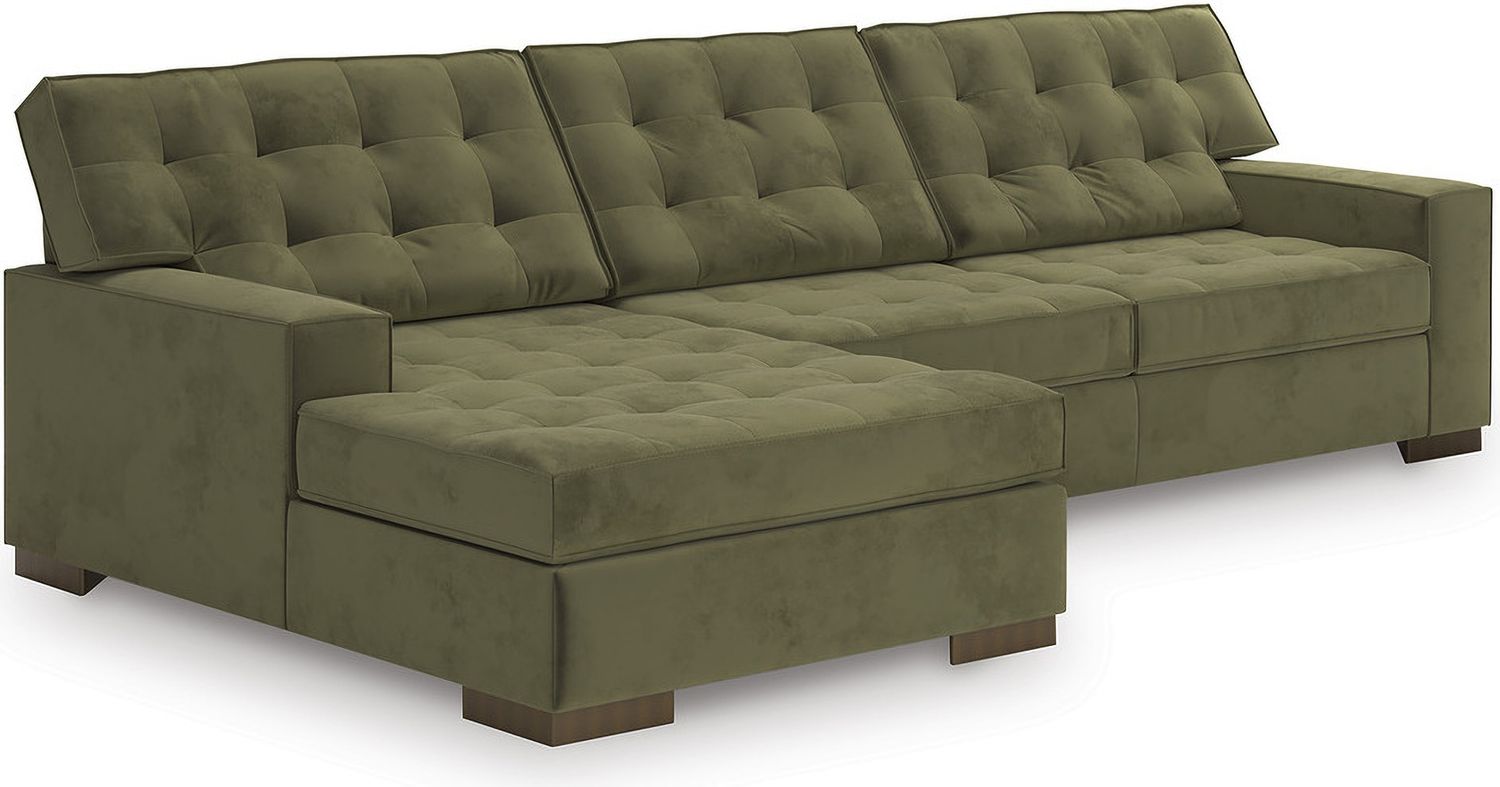 Marlow Peak 2-Piece Sectional with LAF Chaise In Olive NC61702S1