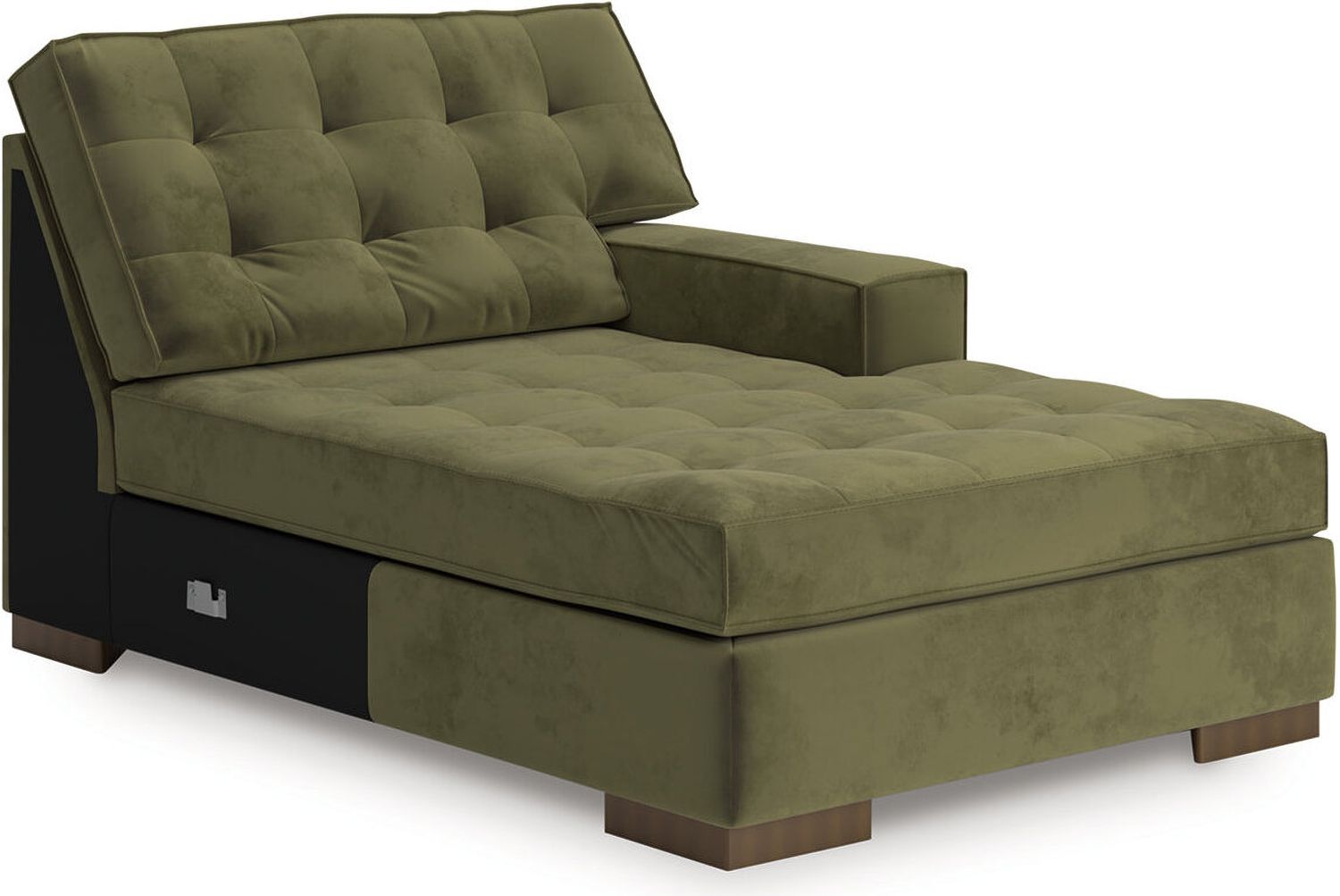 Marlow Peak 2-Piece Sectional with RAF Chaise In Olive NC61702S2