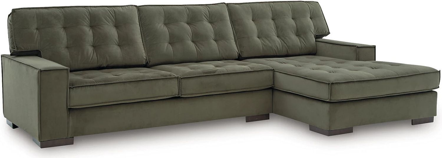 Marlow Peak 2-Piece Sectional with RAF Chaise In Olive NC61702S2