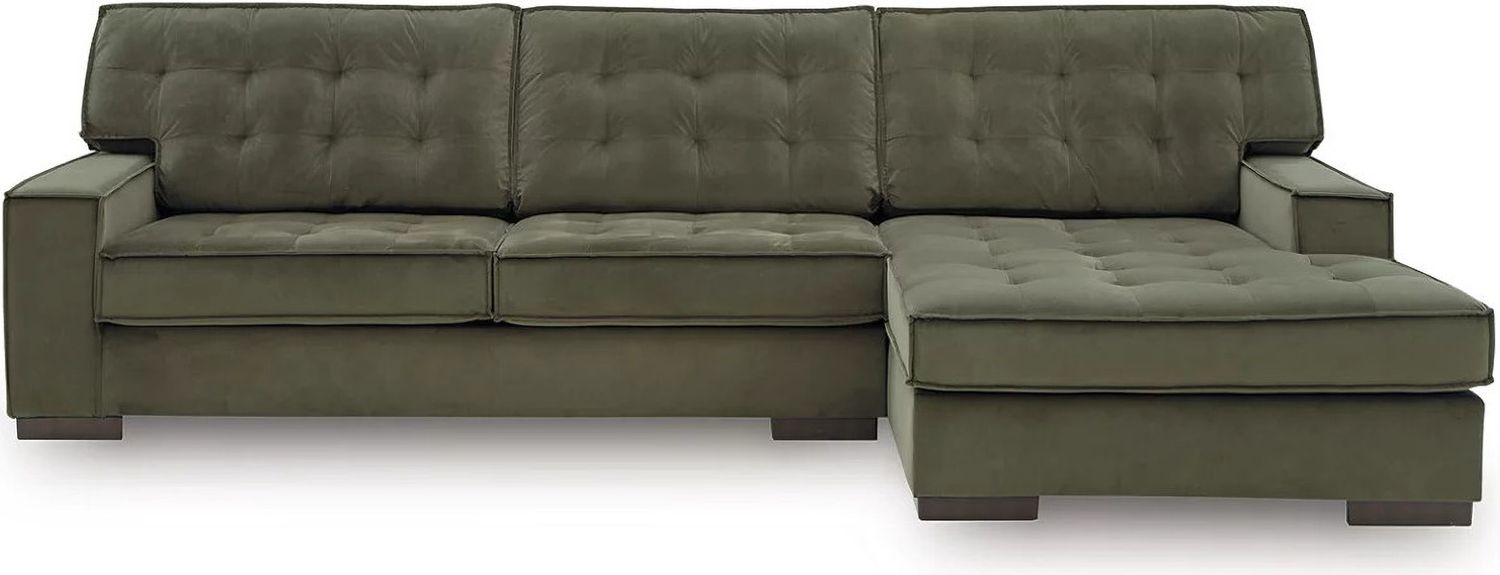 Marlow Peak 2-Piece Sectional with RAF Chaise In Olive NC61702S2