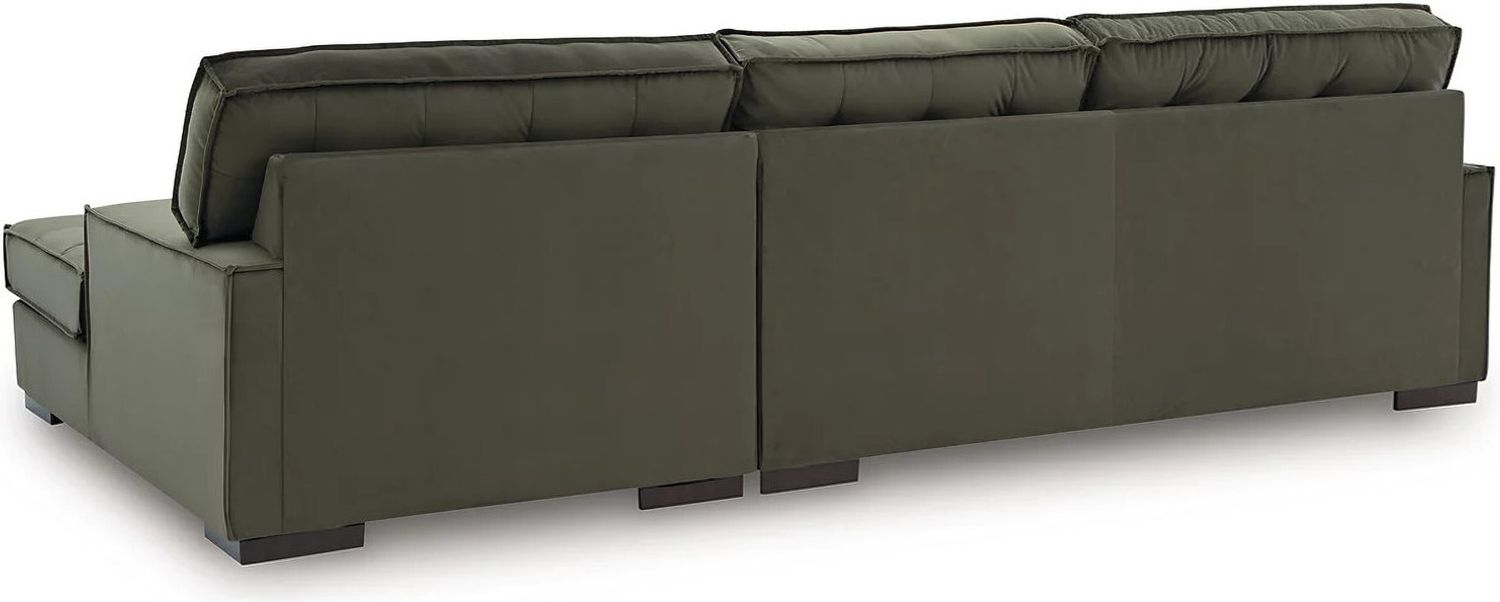 Marlow Peak 2-Piece Sectional with RAF Chaise In Olive NC61702S2