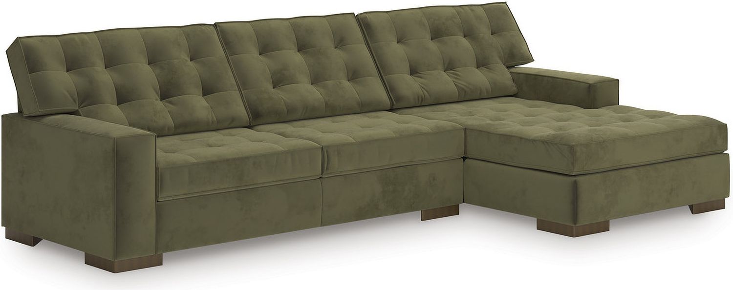 Marlow Peak 2-Piece Sectional with RAF Chaise In Olive NC61702S2