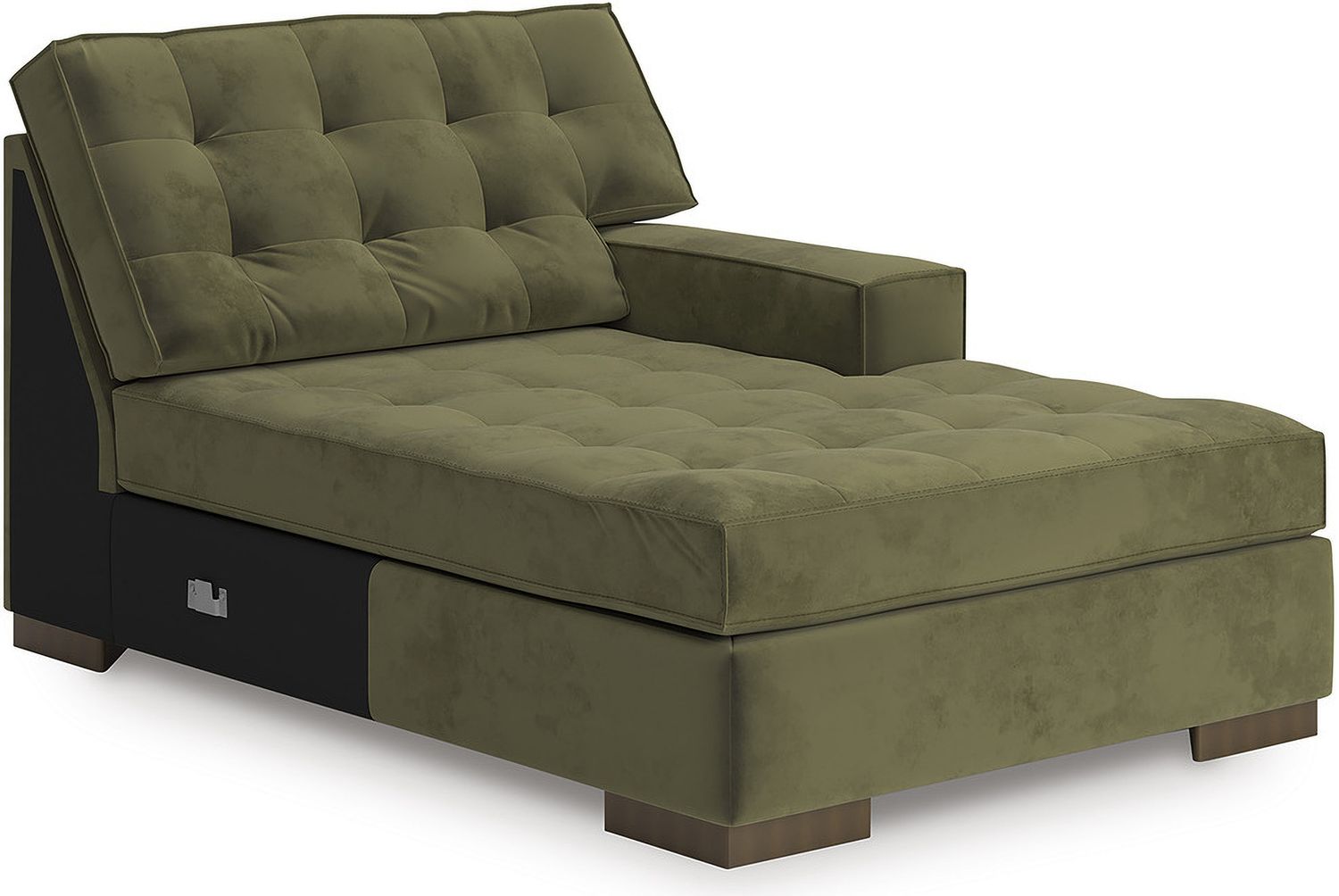 Marlow Peak 2-Piece Sectional with RAF Chaise In Olive NC61702S2
