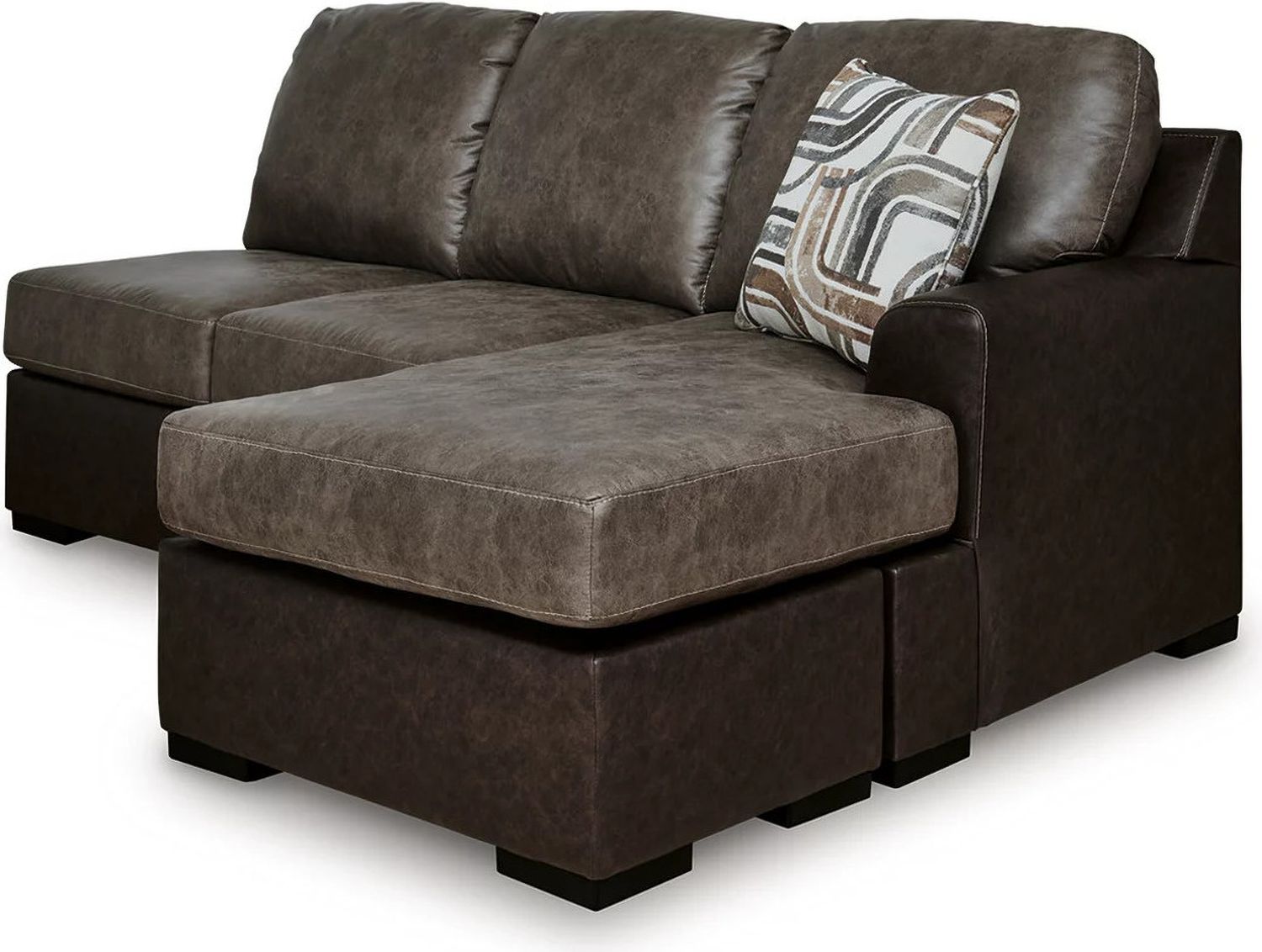 Helson 2-Piece LAF Sectional with Chaise In Fossil NC62703S1