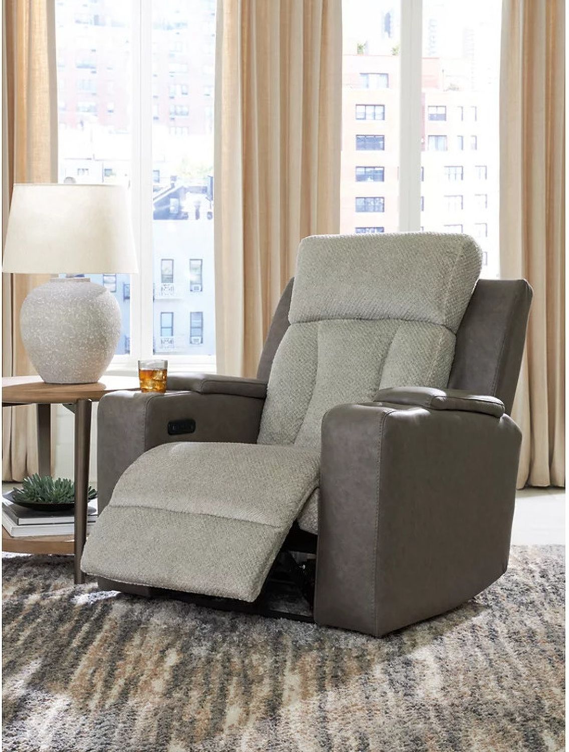 Point Clear Power Recliner In Sisal NC6320413