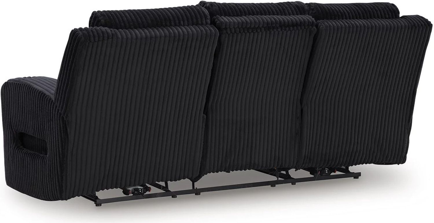 Broad Cove Power Reclining Sofa In Black NC6420215