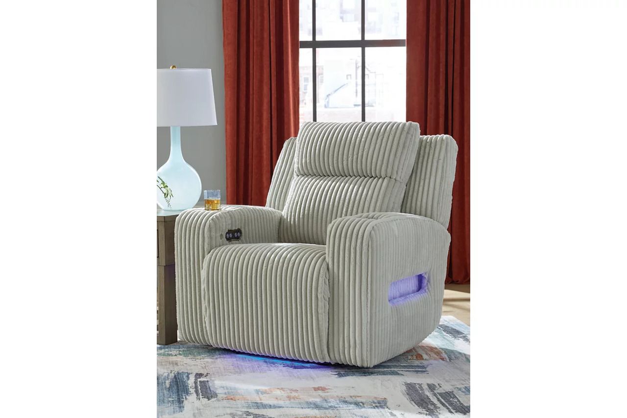 Broad Cove Power Recliner In Alloy NC6420313