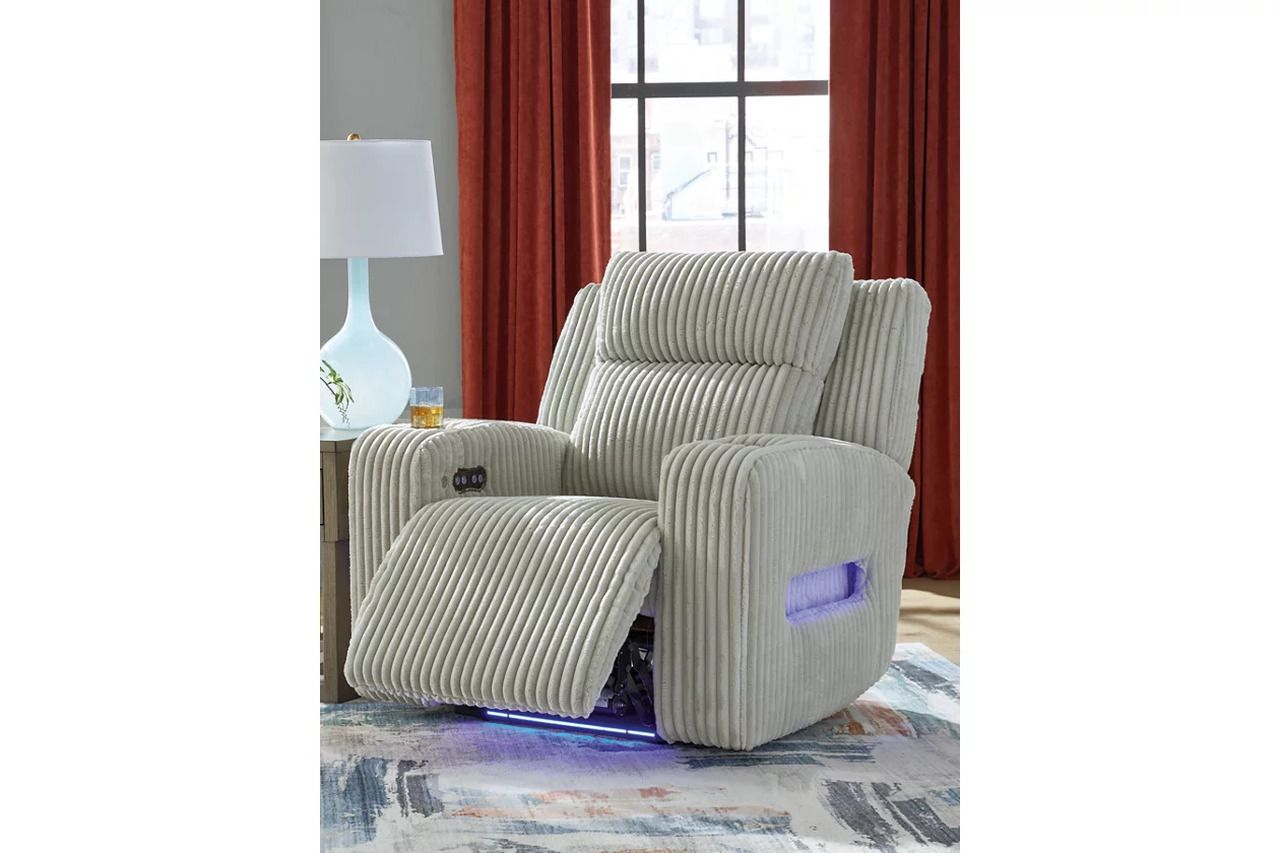 Broad Cove Power Recliner In Alloy NC6420313