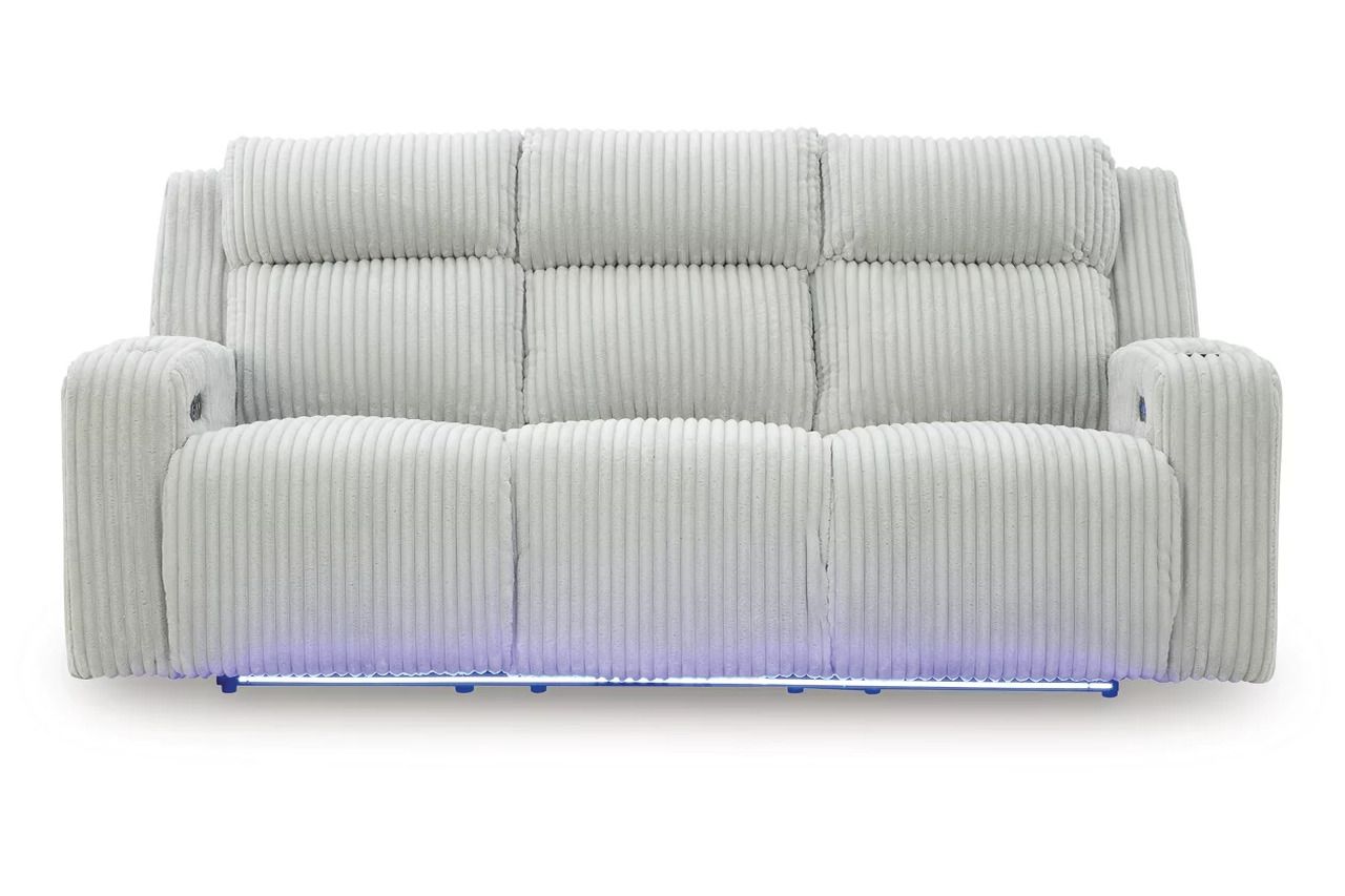 Broad Cove Power Reclining Sofa In Alloy NC6420315