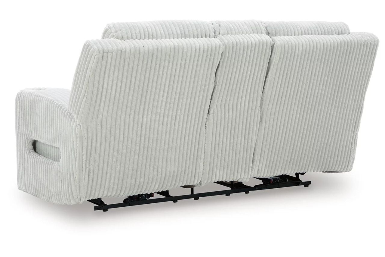Broad Cove Power Reclining Loveseat with Console In Alloy NC6420318