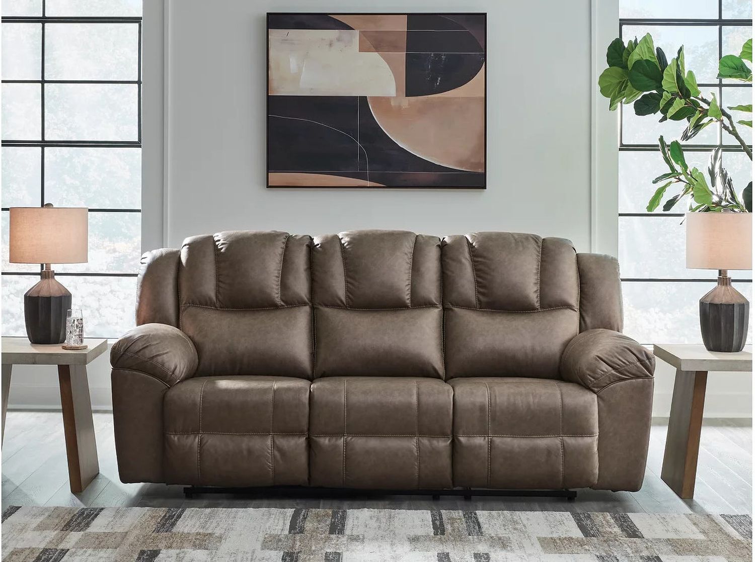 Windsley Reclining Sofa In Driftwood NC6450688