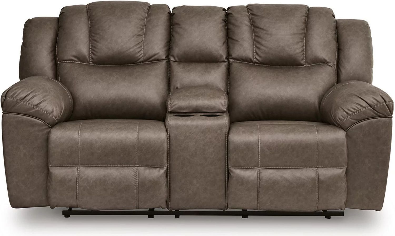 Windsley Reclining Loveseat with Console In Driftwood NC6450694