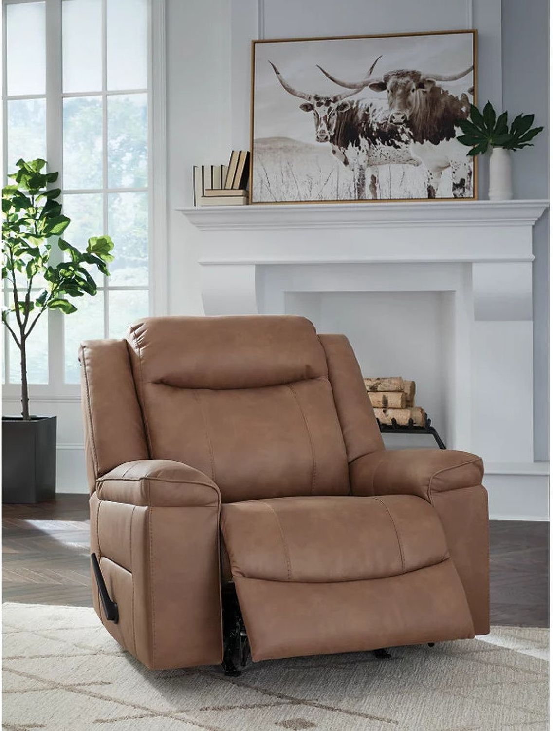 Chadstone Recliner In Caramel NC6530825