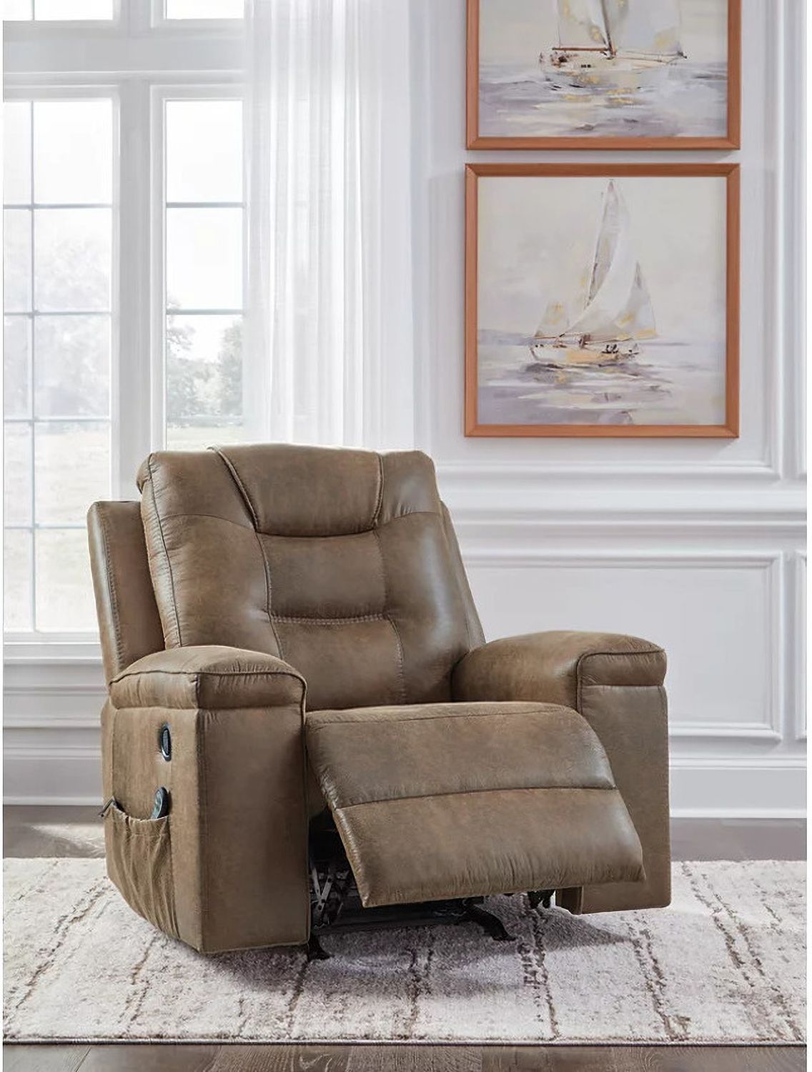 Shadehille Recliner In Earth NC6560425