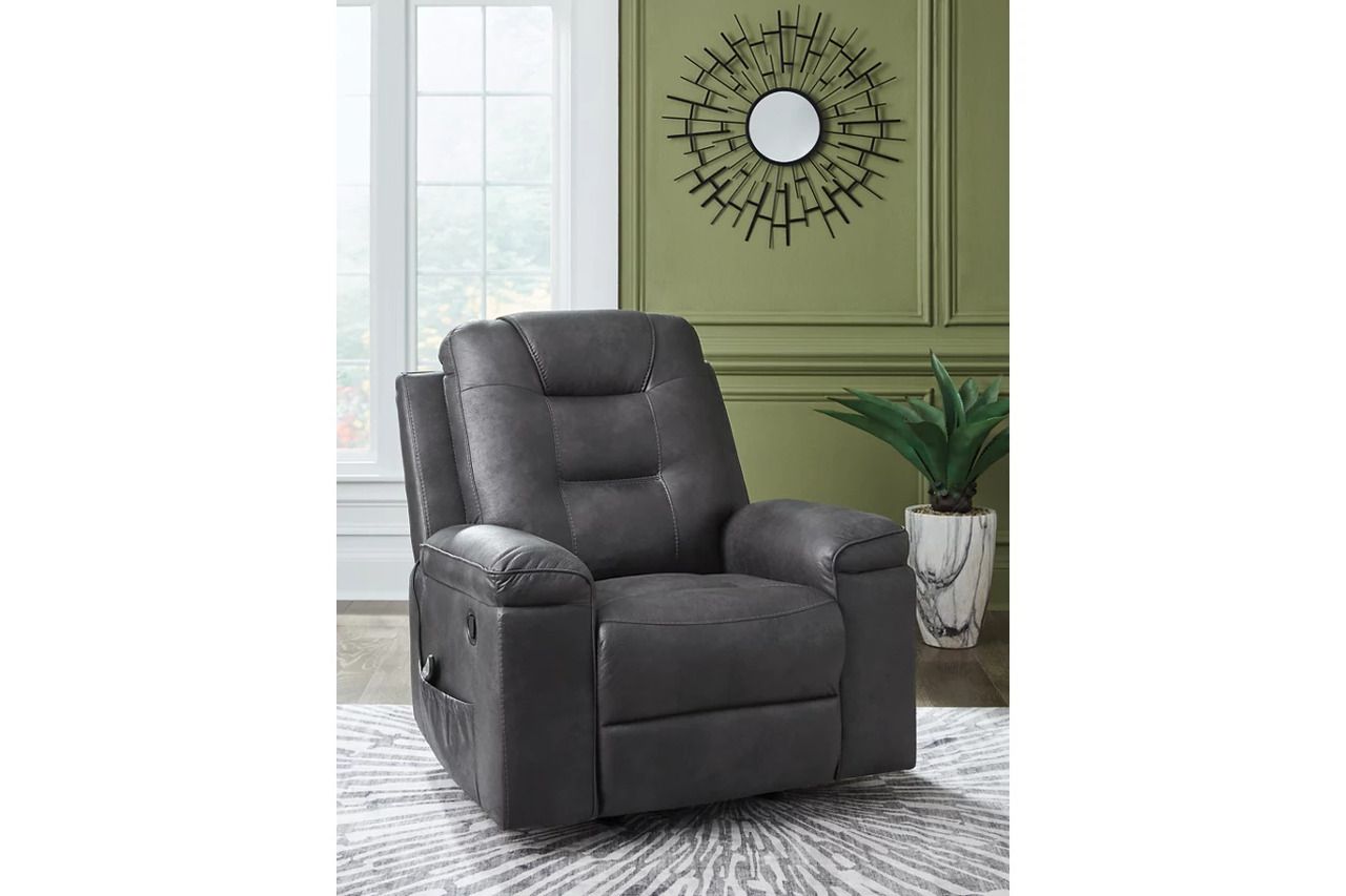 Shadehille Recliner In Granite NC6560525