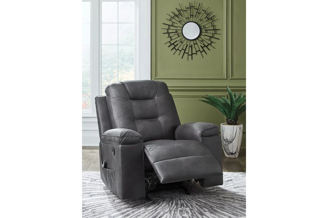 Shadehille Recliner In Granite NC6560525