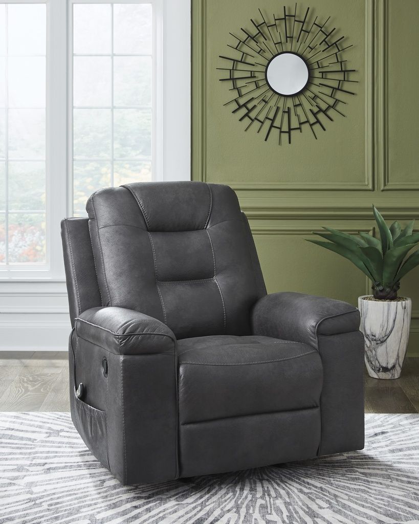 Shadehille Recliner In Granite NC6560525