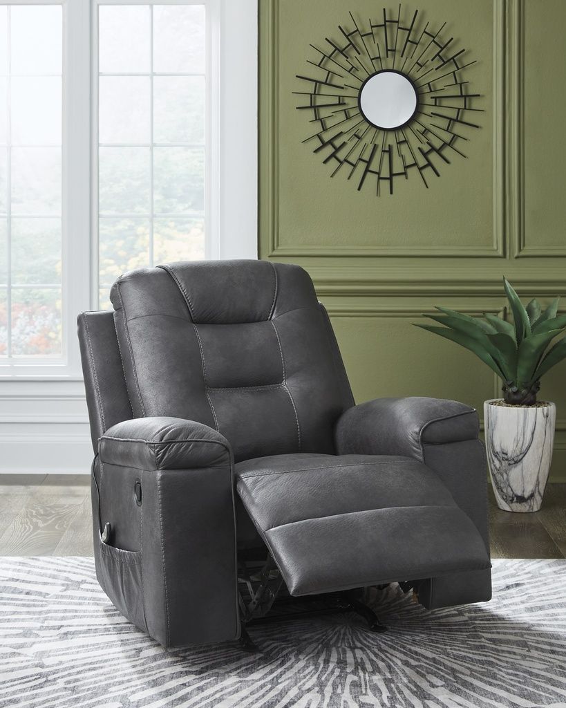 Shadehille Recliner In Granite NC6560525