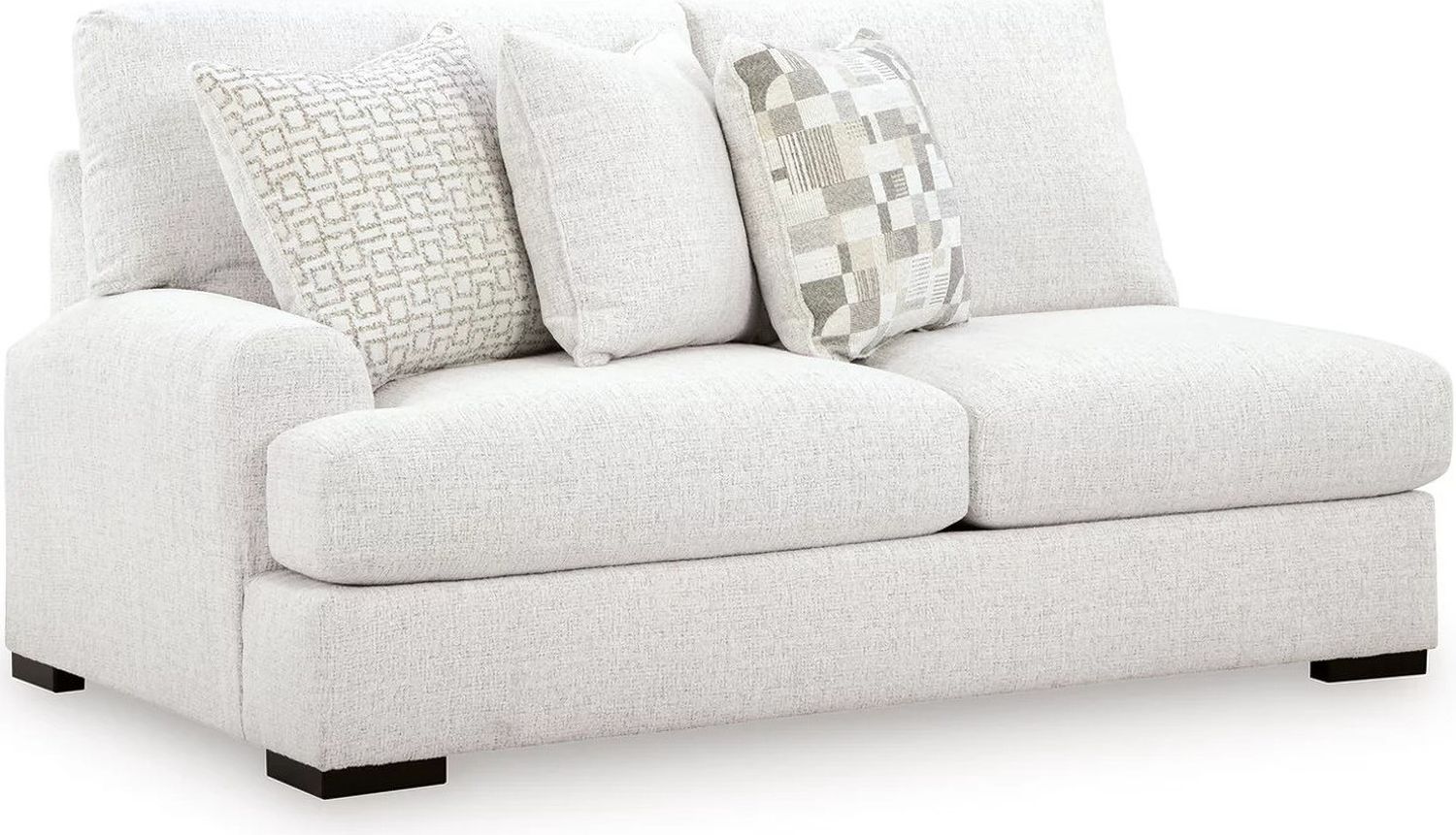 Kendrie 5-Piece Sectional with RAF Chaise In Chalk NC66906S11