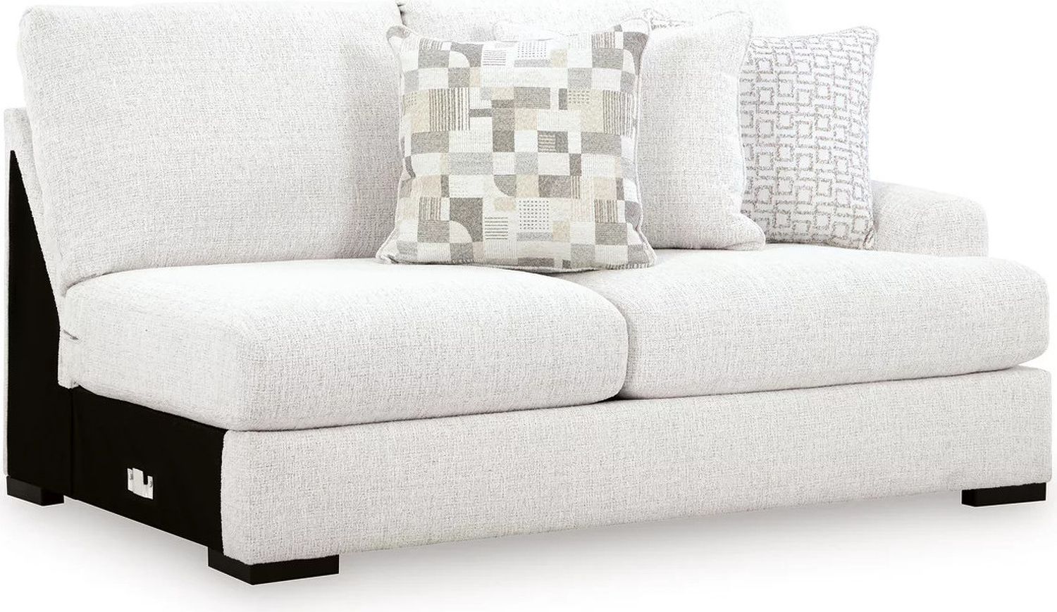 Kendrie 5-Piece Sectional with LAF Chaise In Chalk NC66906S12