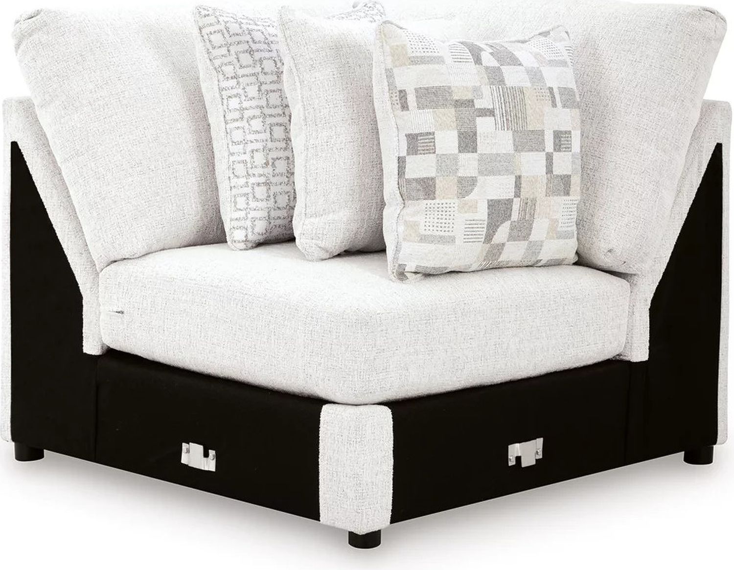 Kendrie 5-Piece Sectional with LAF Chaise In Chalk NC66906S12