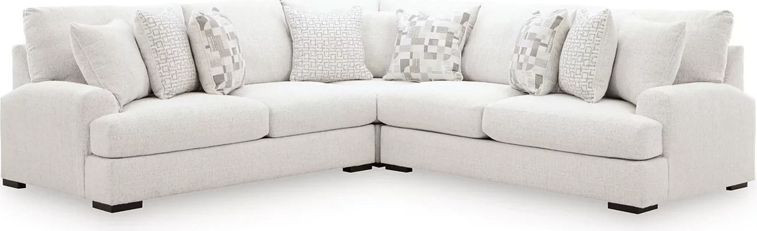 Kendrie 3-Piece Sectional In Chalk NC66906S4
