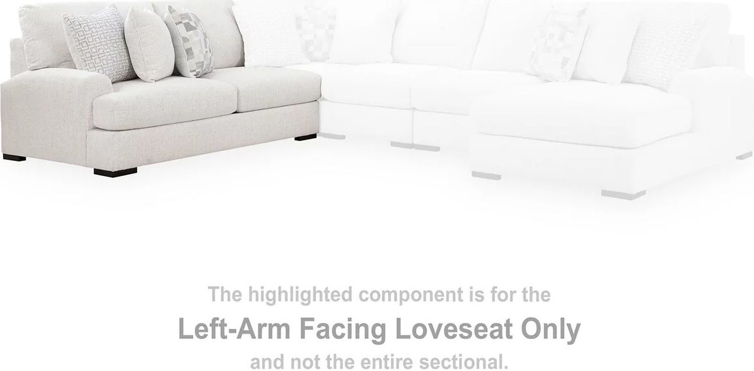Kendrie 3-Piece Sectional In Chalk NC66906S4