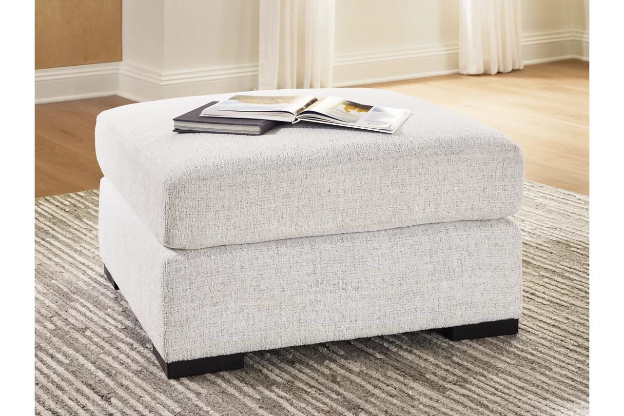 Kendrie 4-Piece Double Chaise Sectional In Chalk NC66906S8