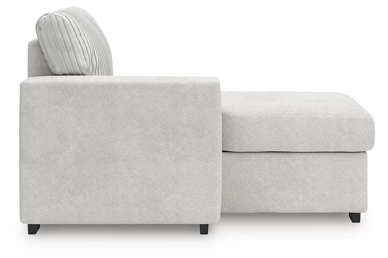 Tressment 2-Piece Sectional With Pop Up Sleeper And Chaise In Alloy NC67006S1