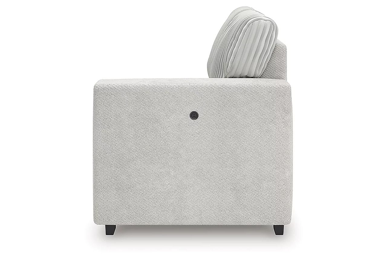 Tressment 2-Piece Sectional With Pop Up Sleeper And Chaise In Alloy NC67006S1