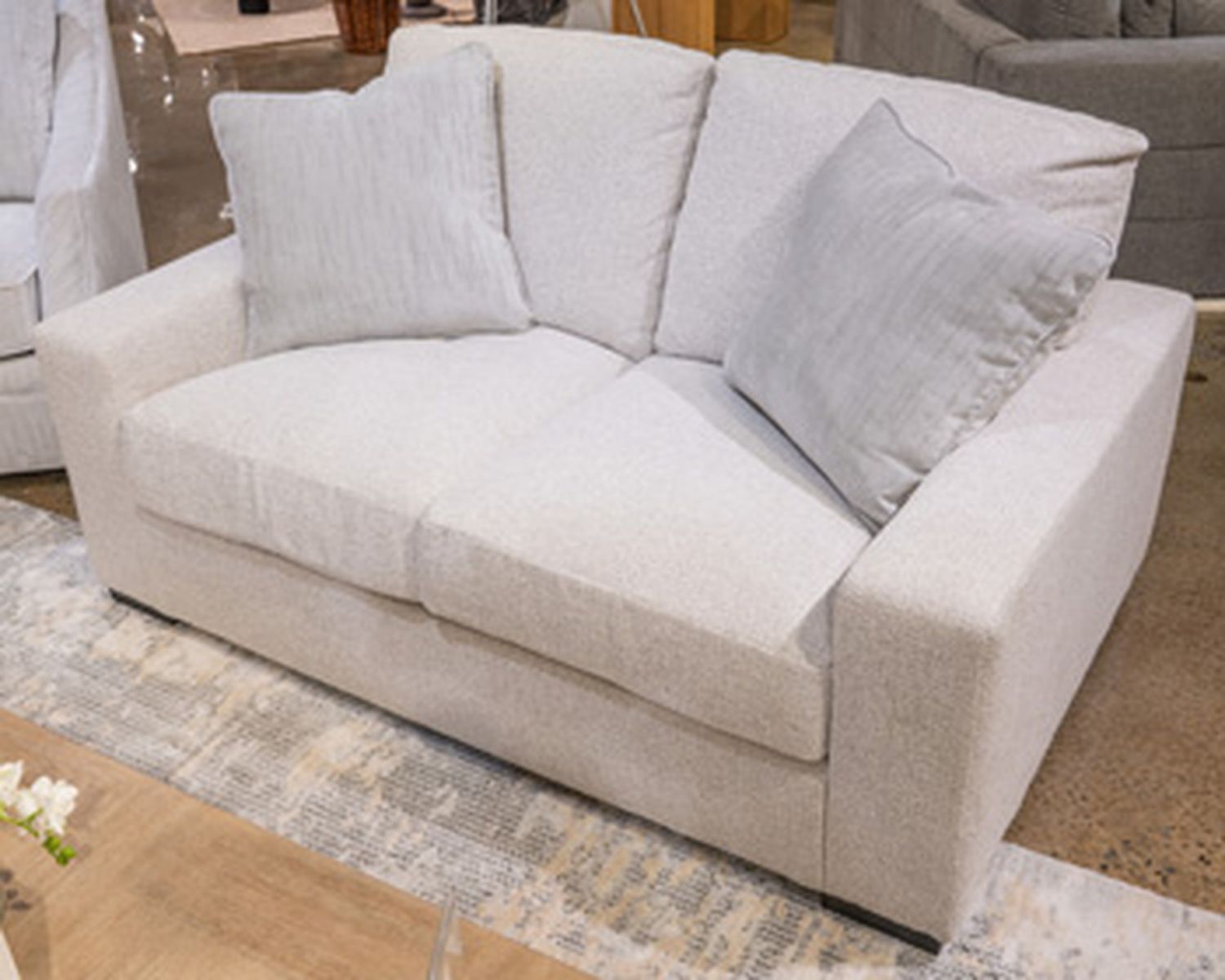 Cloverview Loveseat In Linen NC8131035
