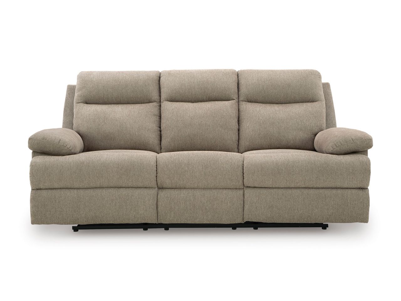 Yarrow Lane Reclining Sofa with Drop Down Table In Mocha NC9140589