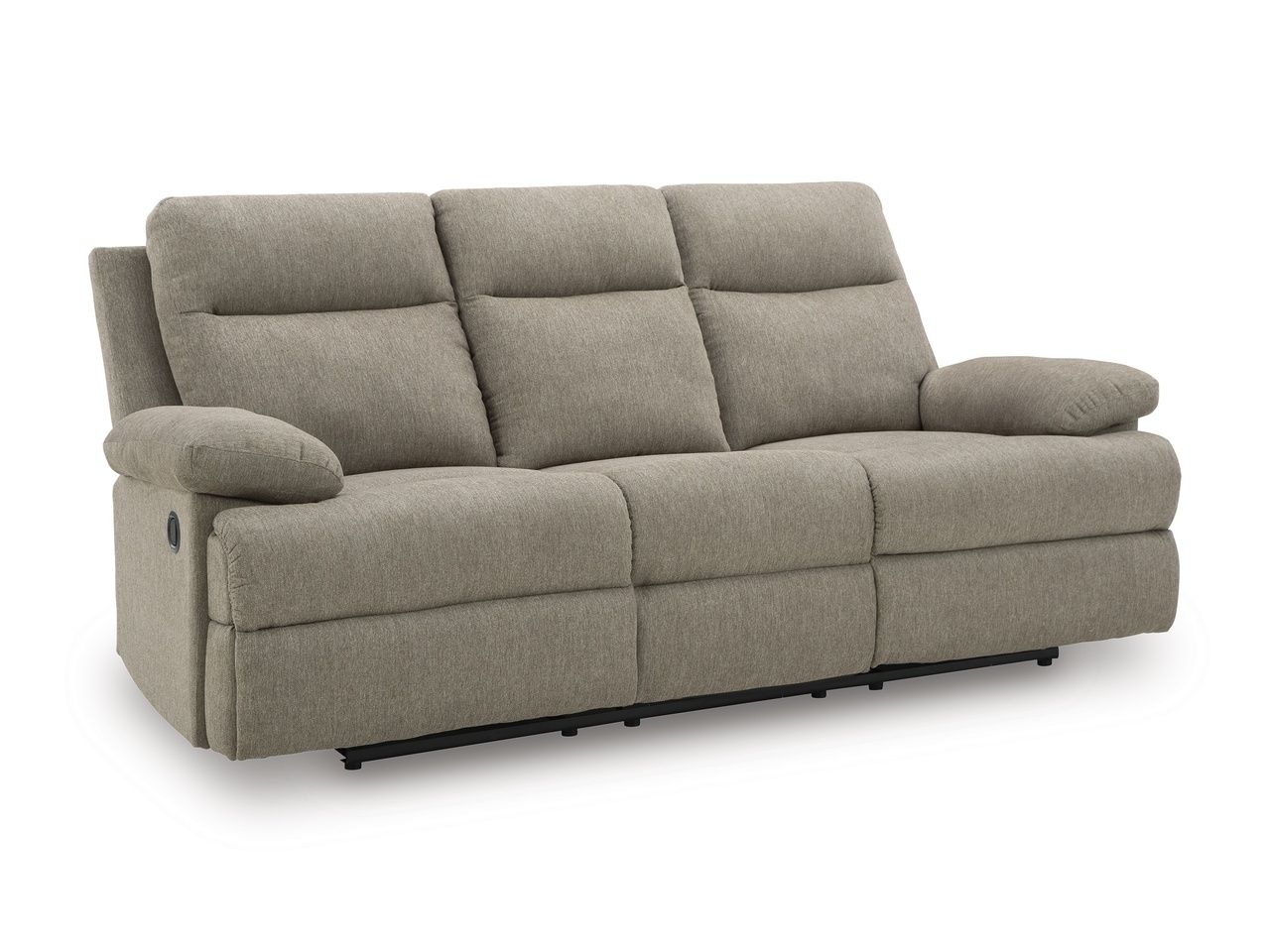 Yarrow Lane Reclining Sofa with Drop Down Table In Mocha NC9140589