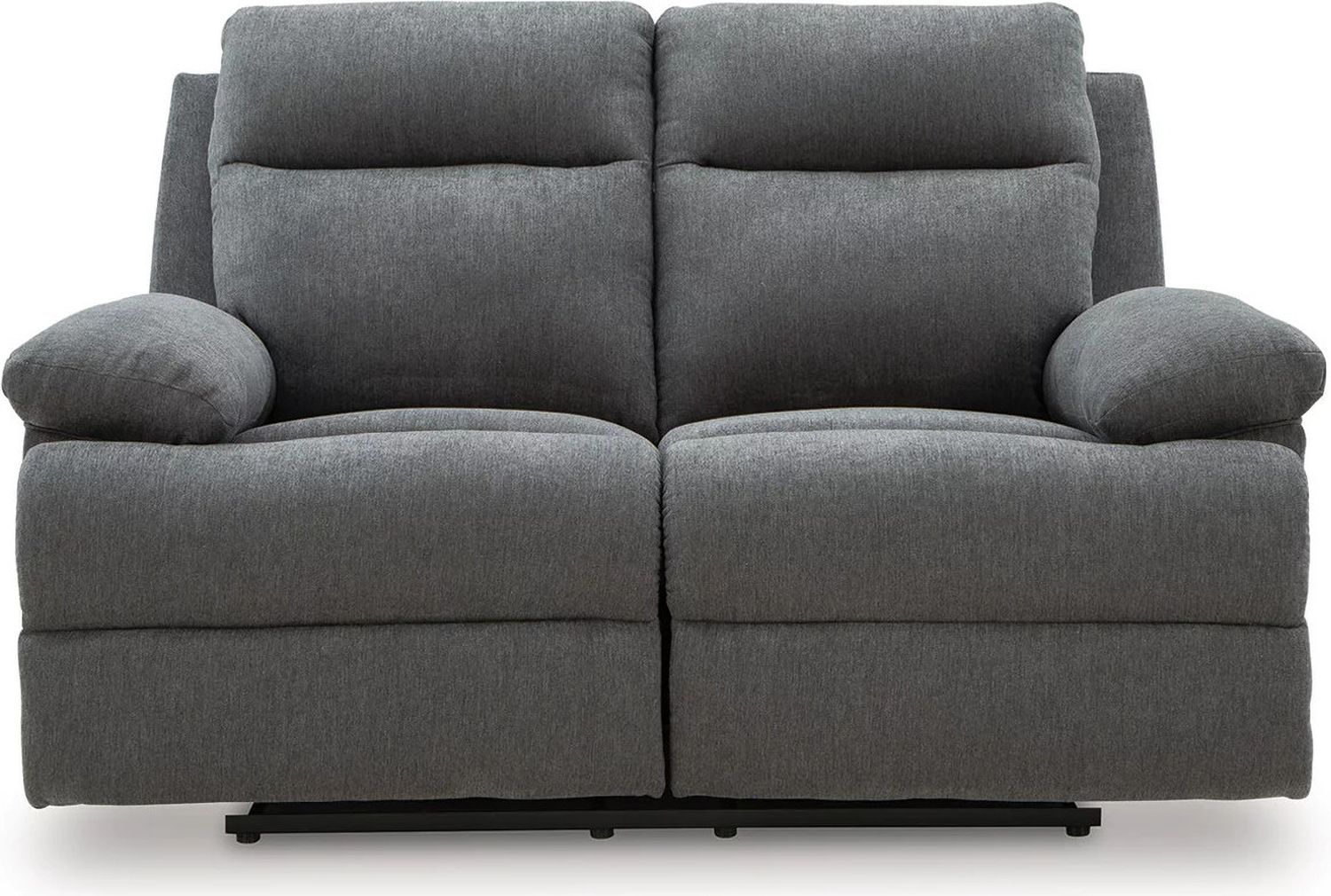 Yarrow Lane Reclining Loveseat In Charcoal NC9140686