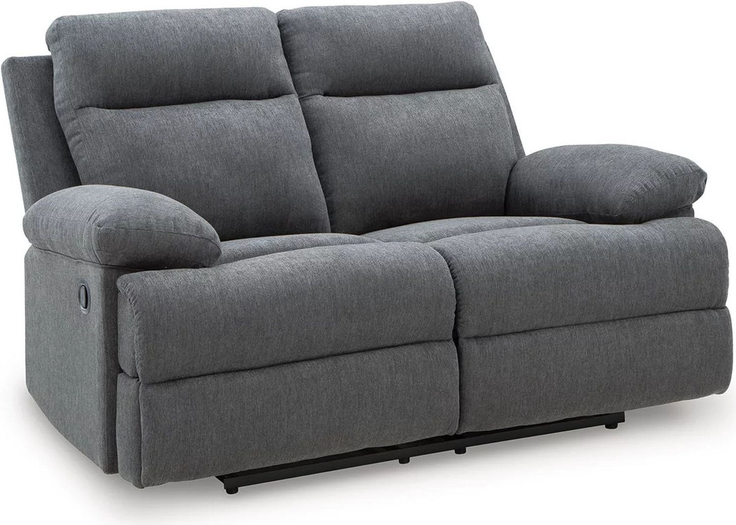 Yarrow Lane Reclining Loveseat In Charcoal NC9140686