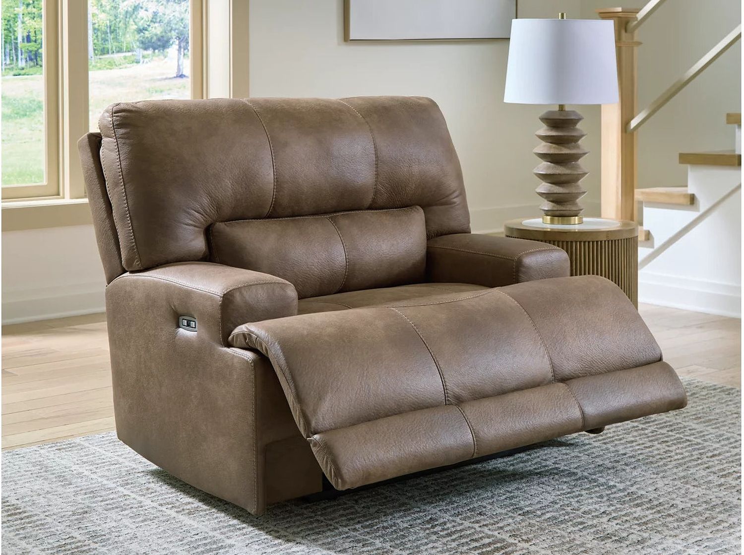 Bealeaf Power Recliner In Earth NC9180282