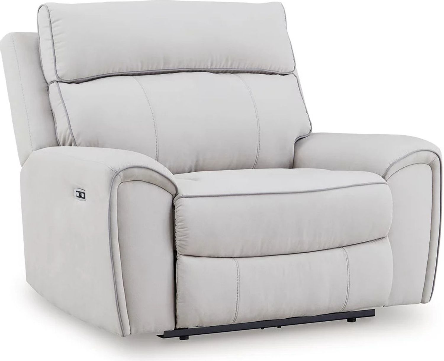 Tealwell Power Recliner In Pearl and Ash NC9880282
