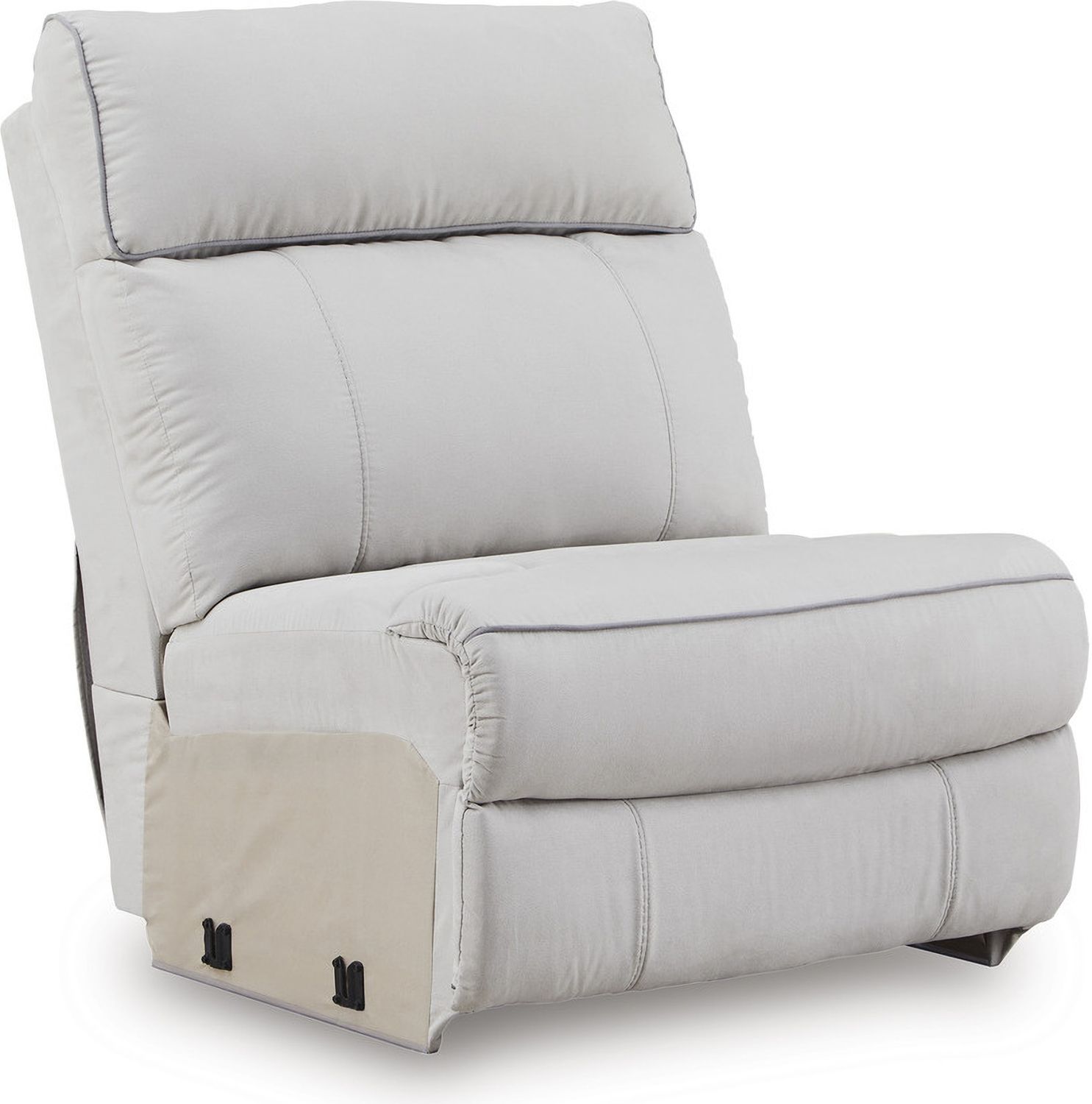 Tealwell 3-Piece Power Reclining Sectional Sofa In Pearl and Ash NC98802S1
