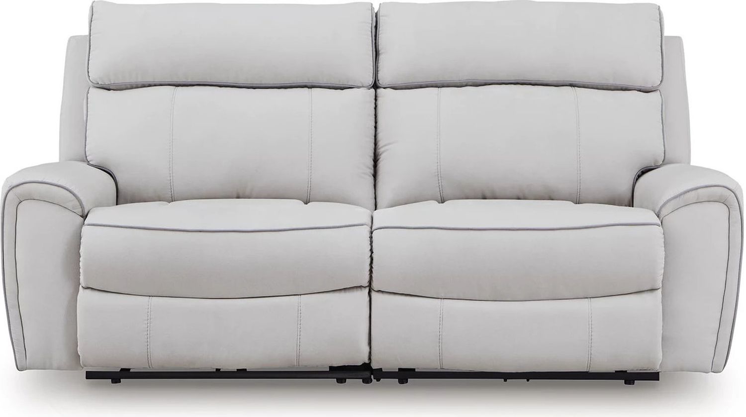 Tealwell 2-Piece Reclining Loveseat In Pearl and Ash NC98802S21