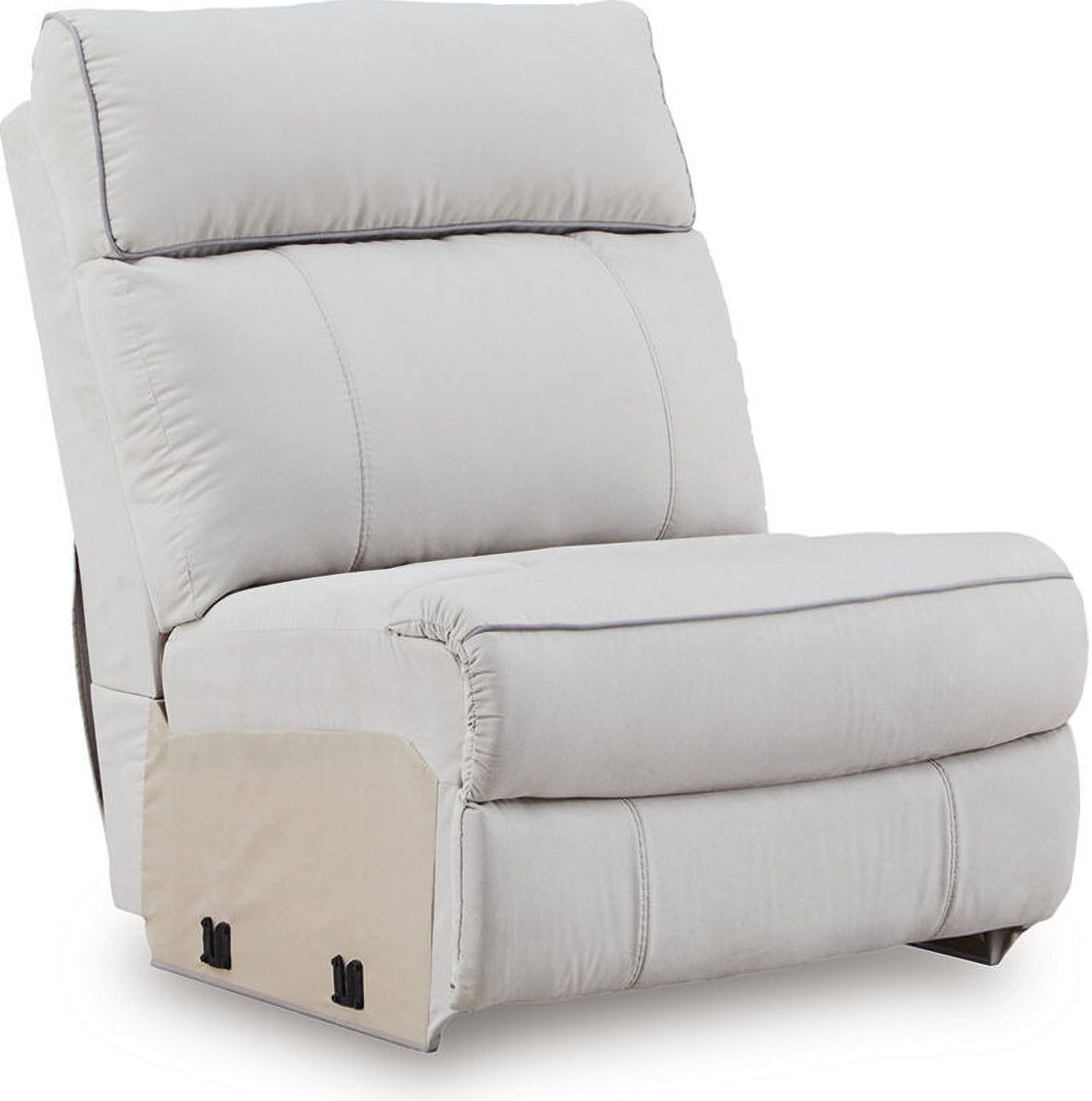 Tealwell 5-Piece Power Reclining Sectional In Pearl and Ash NC98802S8
