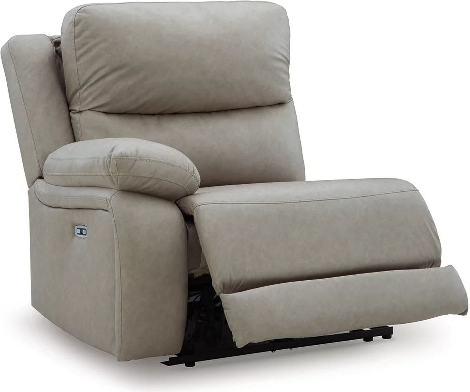 Bearmonte 6-Piece Power Reclining Sectional In Pebble NC99201S10